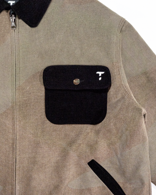 Brown Safari Work Jacket