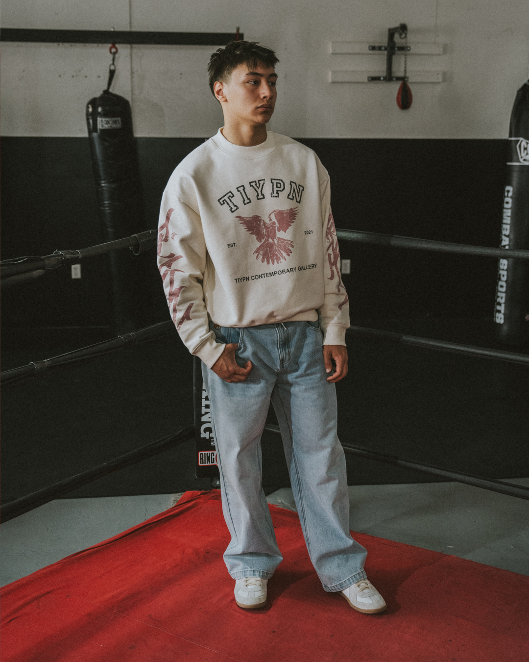 Faded Light Blue Denim