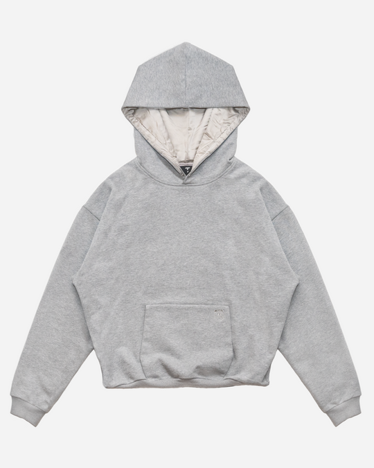 Grey Fleece Hoodie