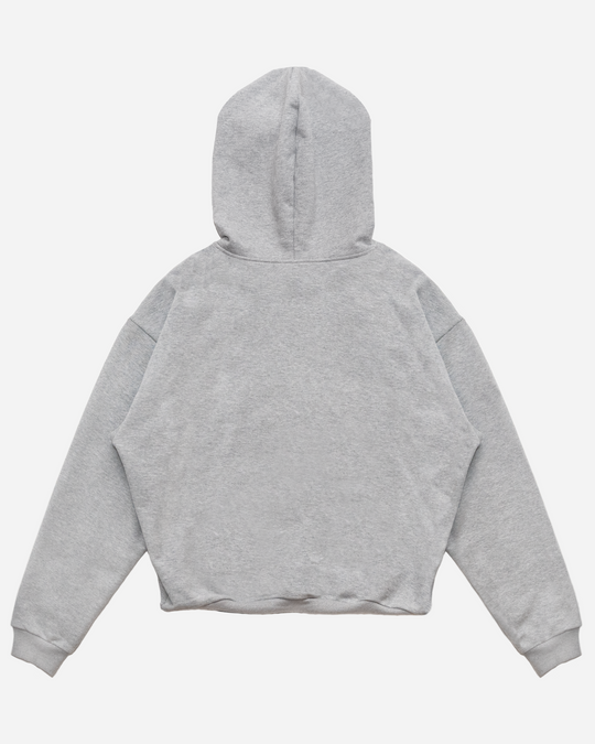 Grey Fleece Hoodie