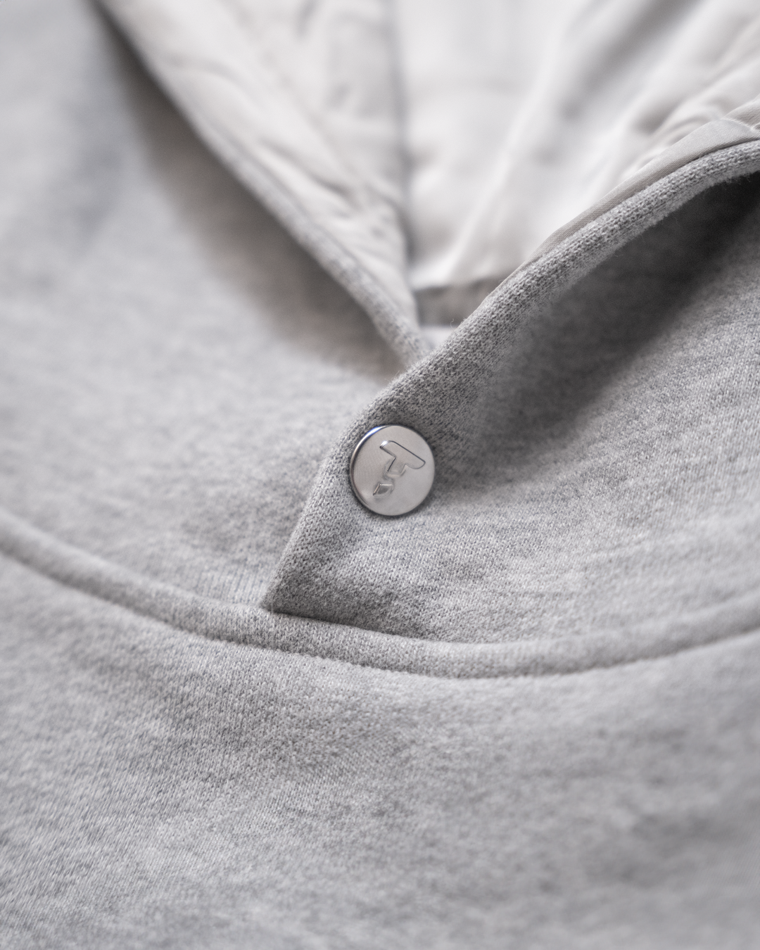 Grey Fleece Hoodie