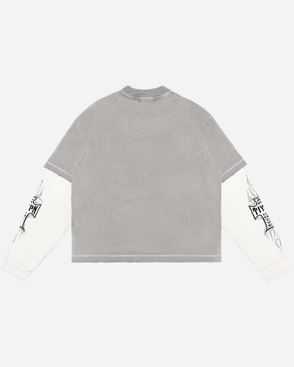 Grey Cross Chopper Longsleeve