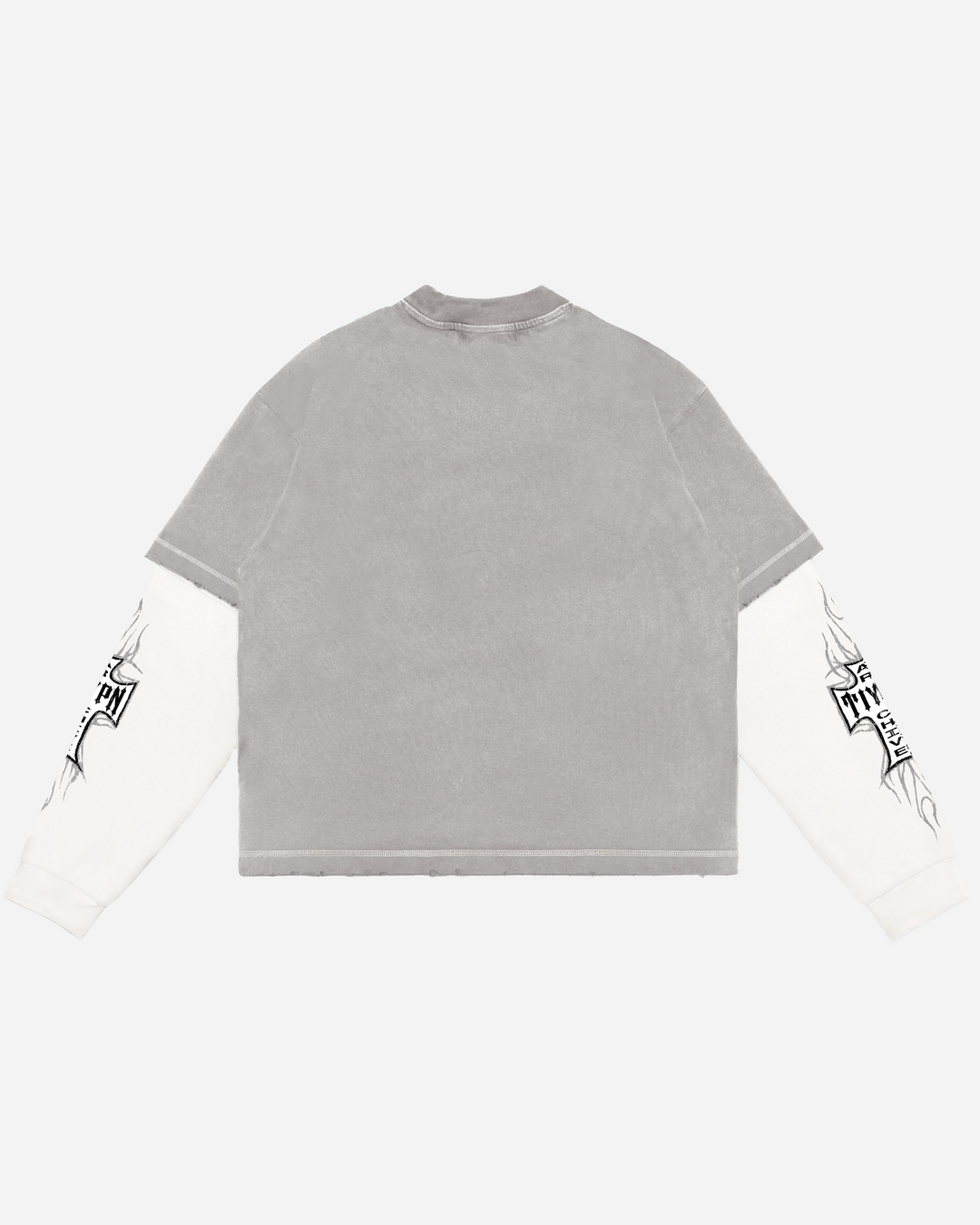 Grey Cross Chopper Longsleeve