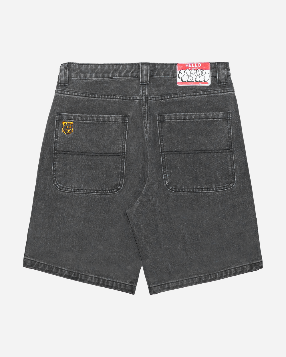 Washed Black Jorts