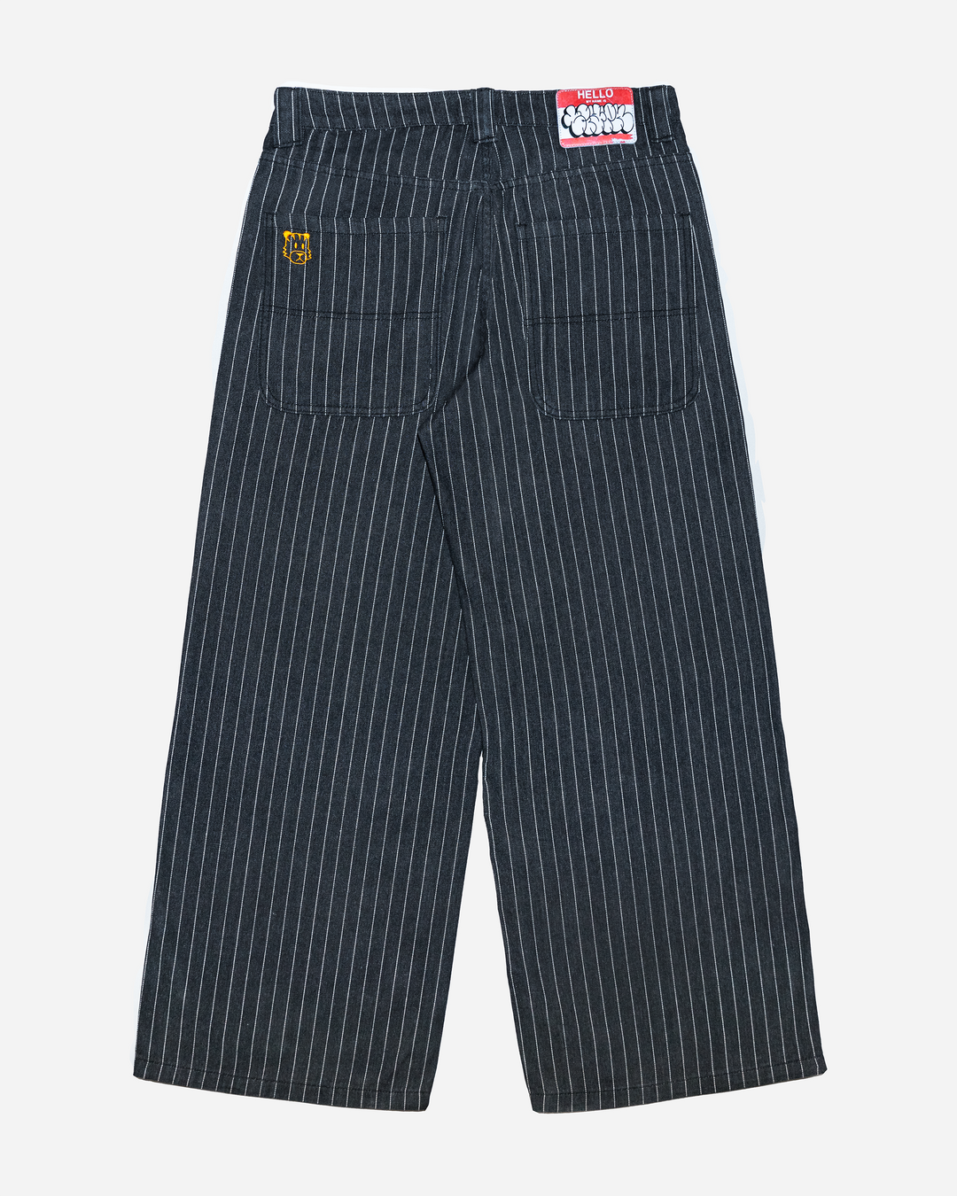 Pinstripe Denim