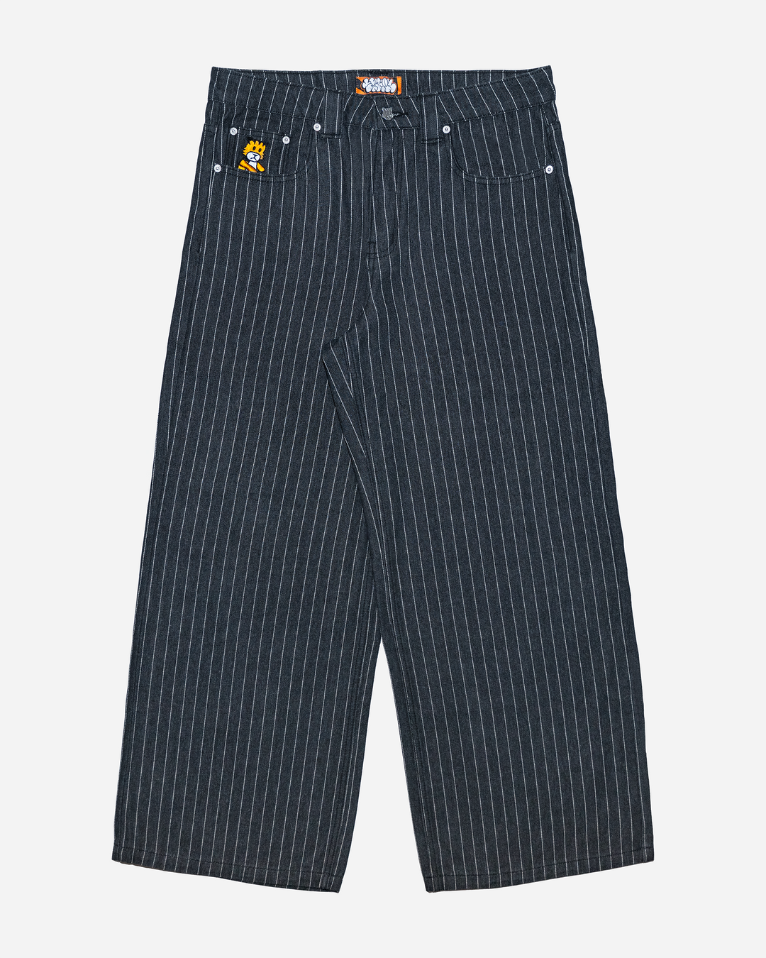 Pinstripe Denim