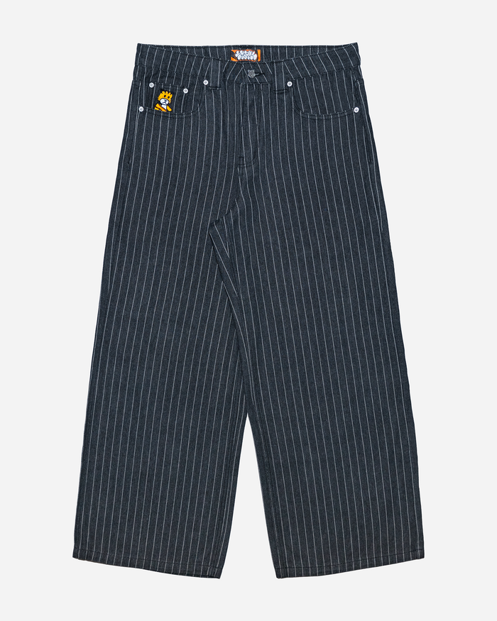 Pinstripe Denim
