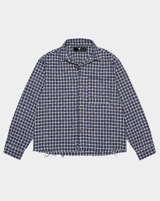Vintage Blue Flannel Longsleeve
