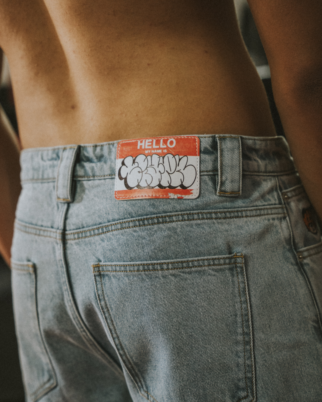 Light Blue Jorts