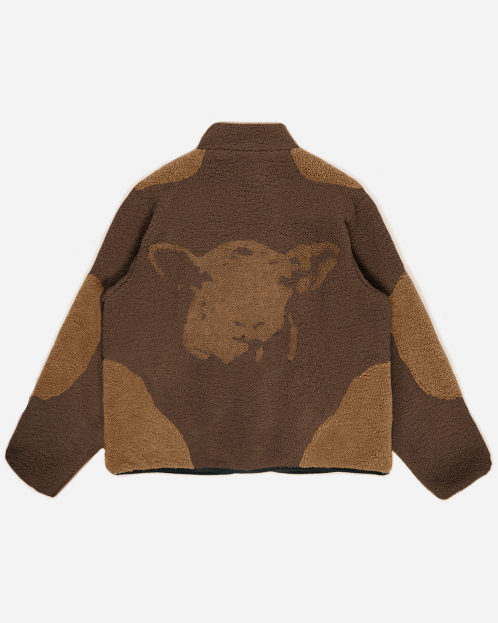 Brown Arnion Fleece Jacket
