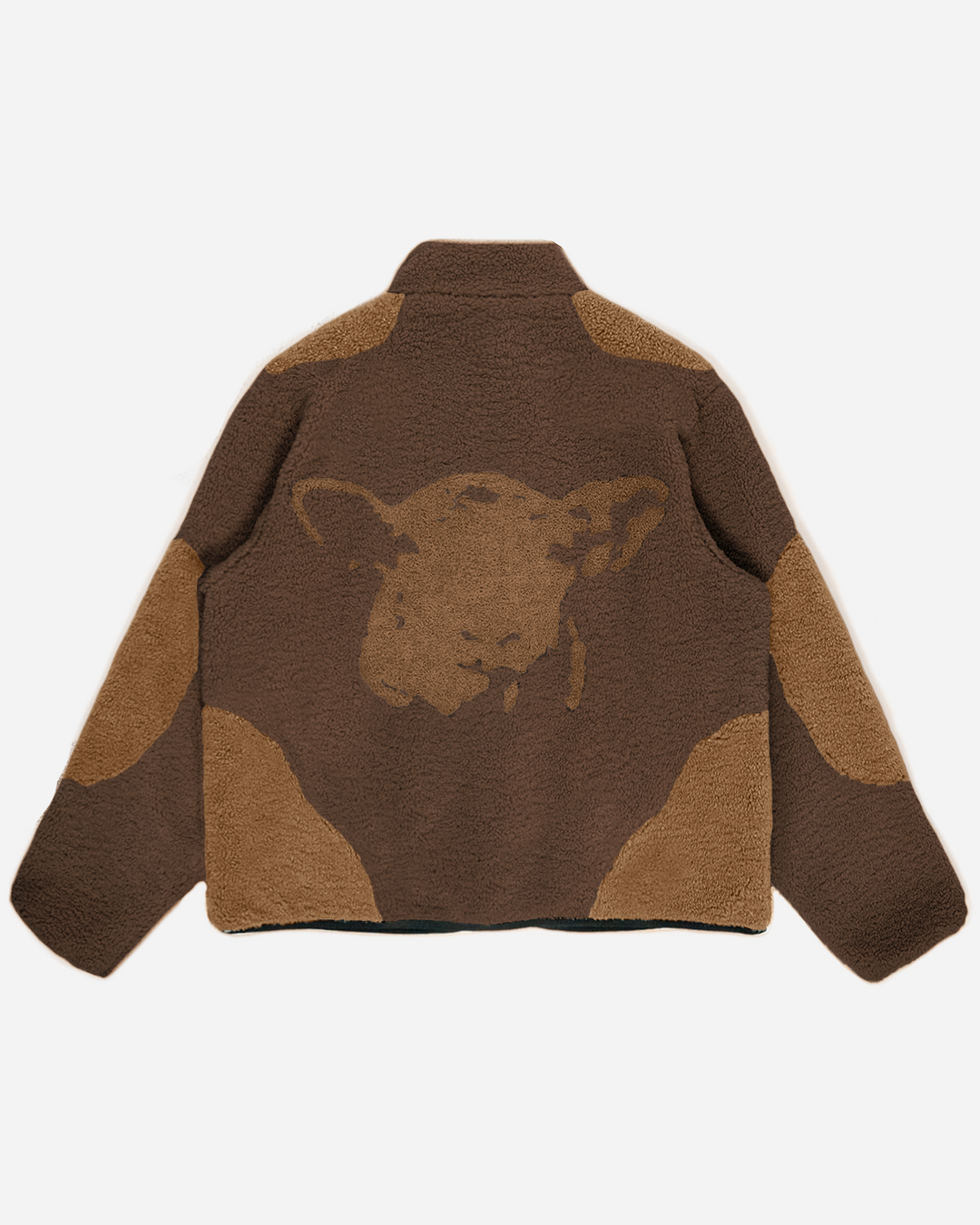 Brown Arnion Fleece Jacket