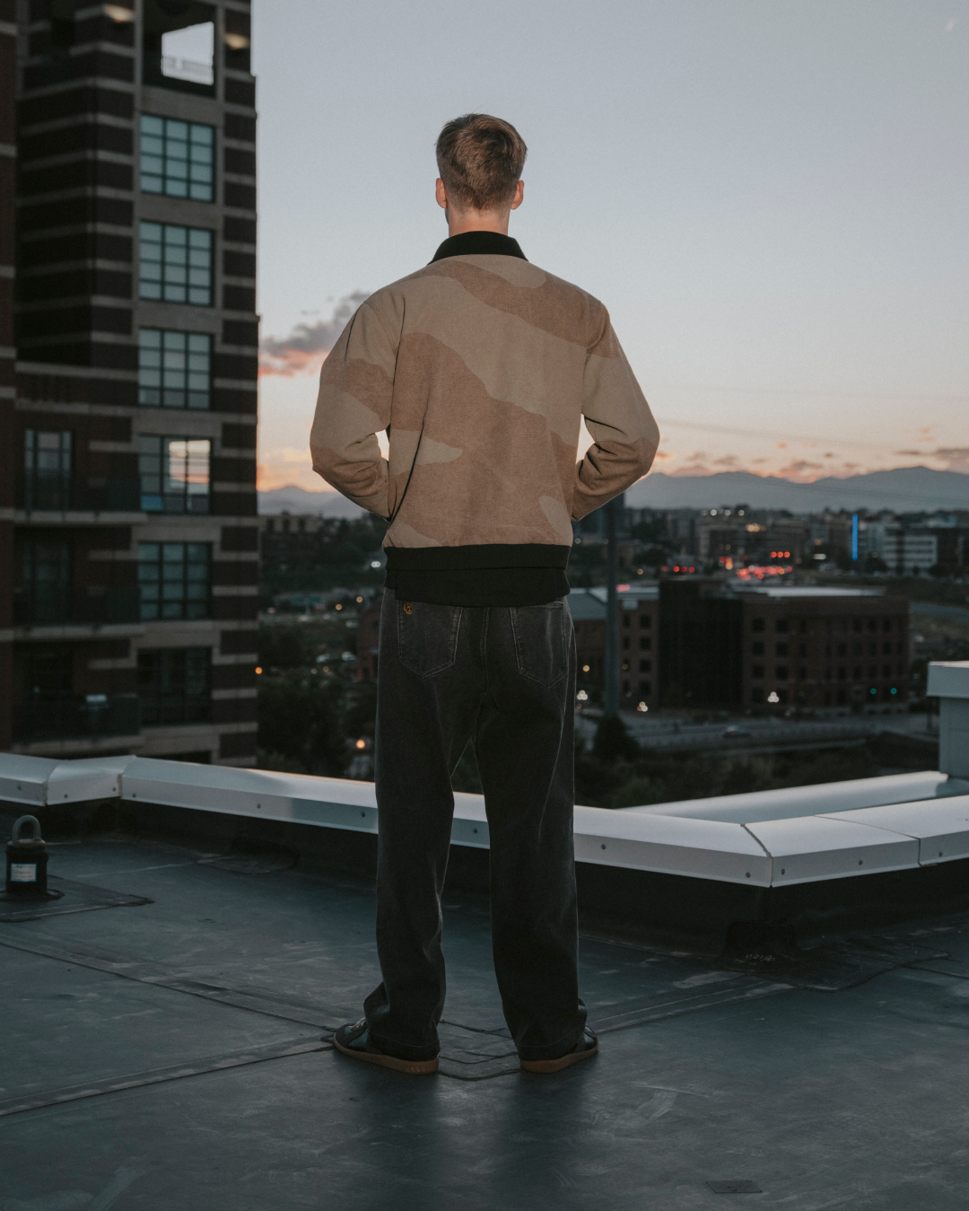 Brown Safari Work Jacket