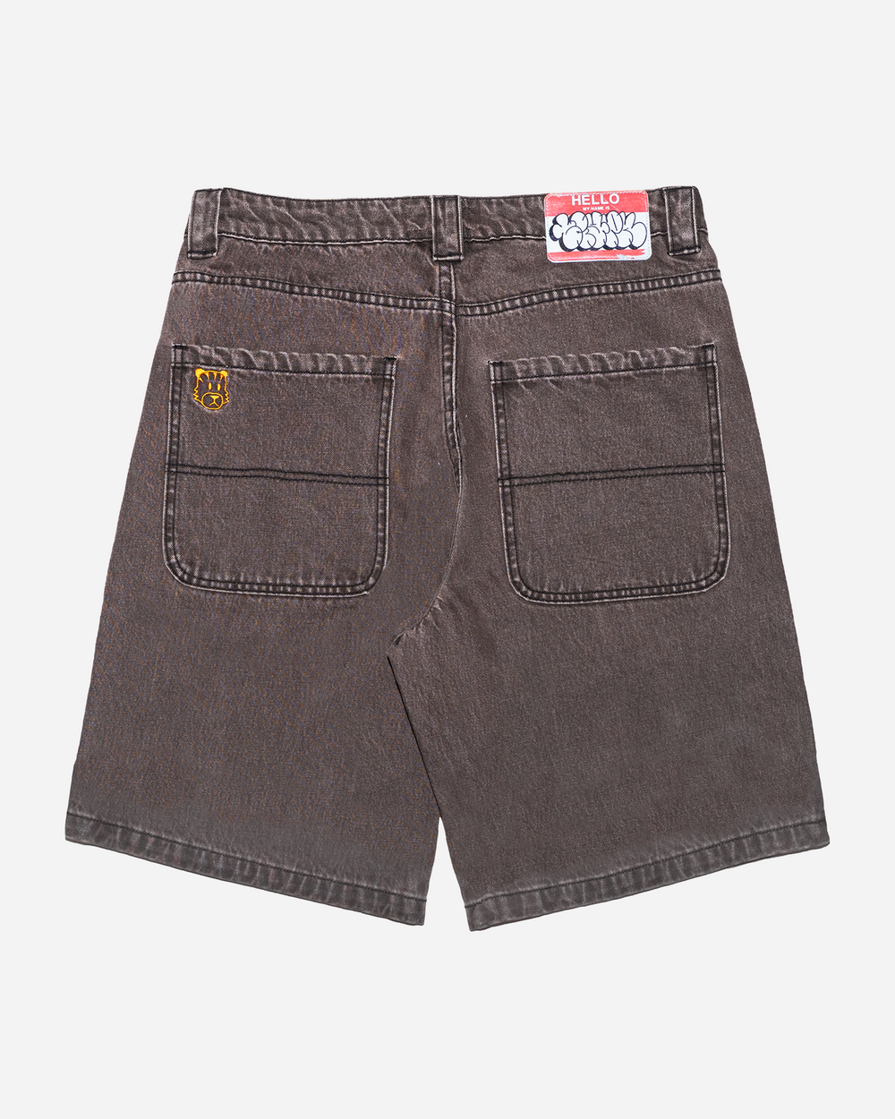 Washed Brown Jorts