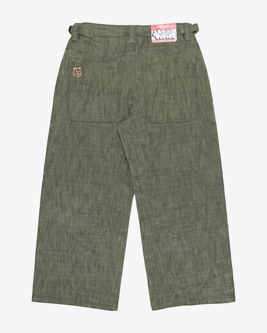 Matcha Raw Japanese Selvedge Denim