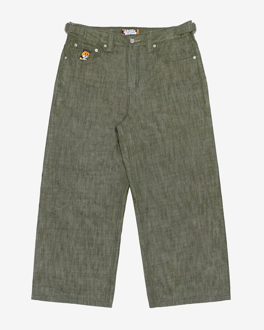 Matcha Raw Japanese Selvedge Denim